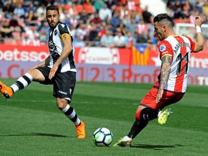 El Girona se enfrenta al Levante en la jornada 30 de la Liga Santander