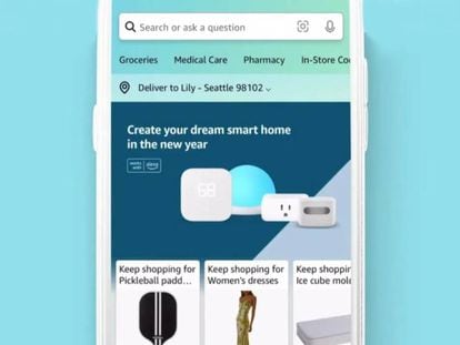 Amazon lanza una nueva función basada en IA para su app de compras