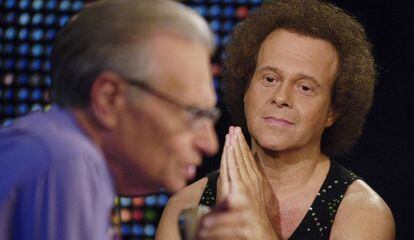 Richard Simmons, entrevistado por Larry King.