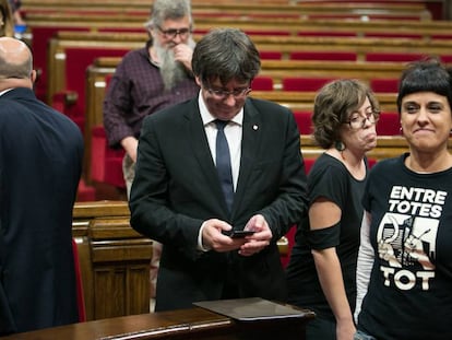 Diputades de la CUP al Parlament.