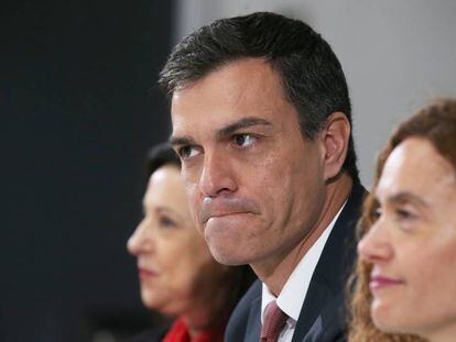 El secretari general i candidat del PSOE a la Presidència del Govern, Pedro Sánchez.