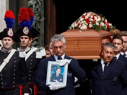 Funeral de Estado celebrado el pasado 14 de junio en Milán al ex primer ministro italiano, Silvio Berlusoni.