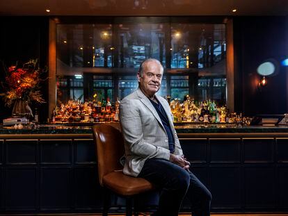 El actor Kelsey Grammer, el martes en el hotel Rosewood Villa Magna de Madrid.