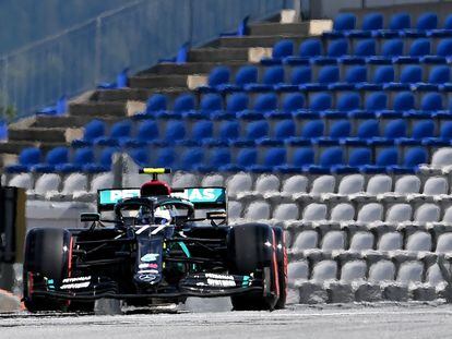 Valtteri Bottas, este sábado en la clasificación del Gran Premio de Austria.