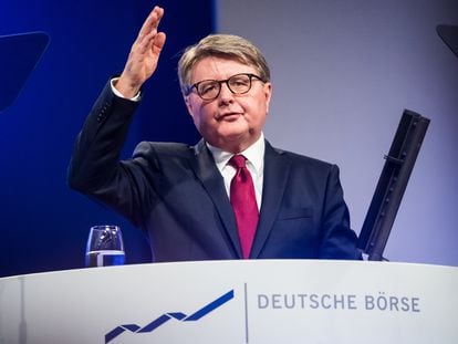 Theodor Weimer, consejero delegado de of Deutsche Börse, el año pasado.
