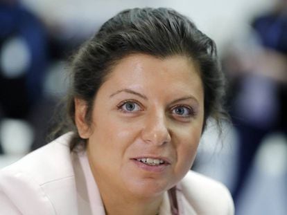 Margarita Simonián, editora jefe de RT, en una foto de enero.