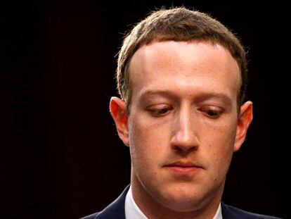 El ceonsejero delegado de Facbeook, Mark Zuckerberg.