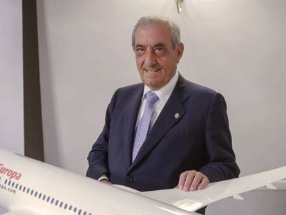 El fundador y propietario de Air Europa, Juan José Hidalgo.