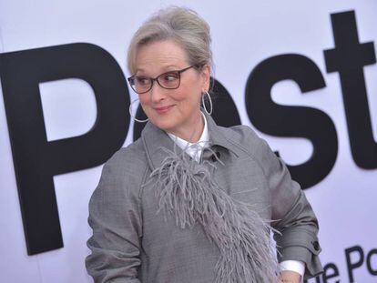 Meryl Streep, en el estreno de su &uacute;ltima pel&iacute;cula, el pasado 14 de diciembre.