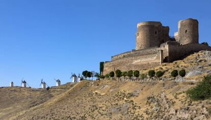 El castillo de la Muela, en Consuegra (Toledo).