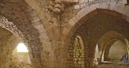 El hospital hallado en la vieja Jerusalén por los arqueólogos.