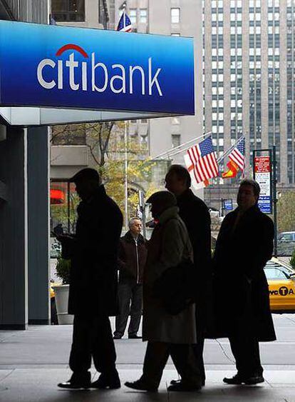 Oficina de Citigroup en Nueva York.
