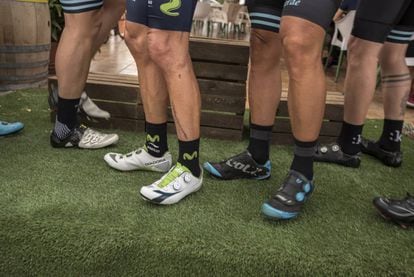 Las cicatrices en la pierna izquierda de Valverde.