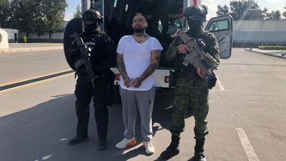 César Alejandro Silva Delgado, alias 'El Tartas', jefe de plaza del Cártel del Noreste en Nuevo Laredo, fue detenido este miércoles en Tamaulipas.