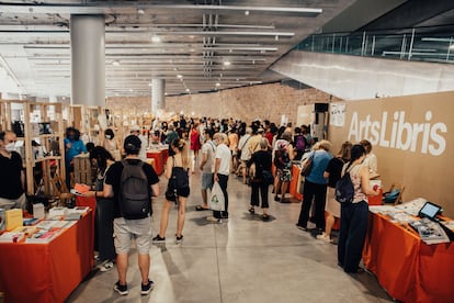 La pasada edición de la feria ArtsLibris, celebrada en Barcelona en 2021.