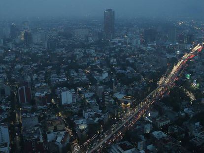 Panorámica de la zona norte de Ciudad de México.