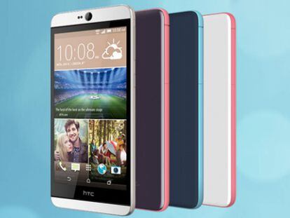 HTC Desire 826, el nuevo "selfie-phone" con cámara frontal UltraPixel