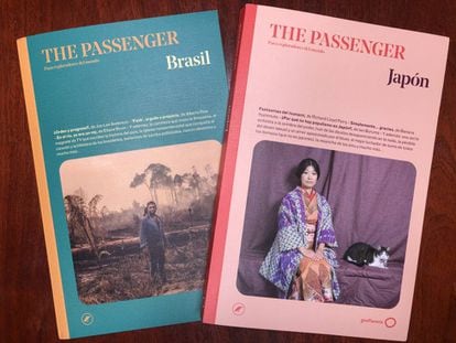 Los dos primeros números en español de The Passenger: Japón y Brasil.