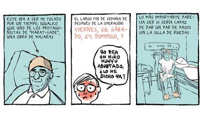 Viñetas de 'Algo extraño me pasó camino de casa' (Astiberri), de Miguel Gallardo.