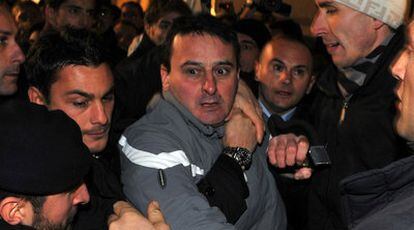 Massimo Tartaglia, el presunto agresor de Silvio Berlusconi.