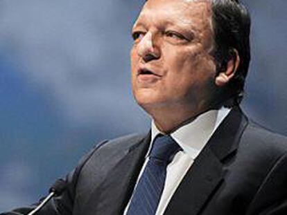 El presidente de la Comisión Europea,  Jose Manuel Durao Barroso