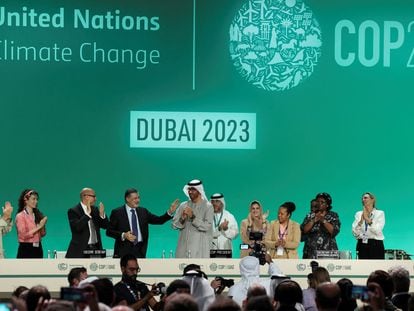 Cumbre del clima COP28, celebrada en Dubai, el 13 de diciembre.
