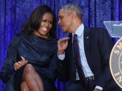 Michelle y Barack Obama.
