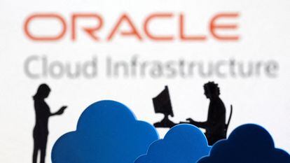 Logo del servicio de almacenamiento en la nube de Oracle.