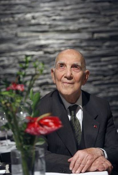 El escritor y diplomático Stéphane Hessel.