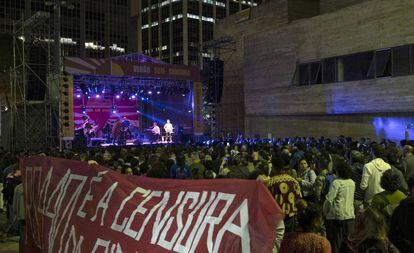 El concierto inaugural del festival Verano sin censura en São Paulo este viernes.