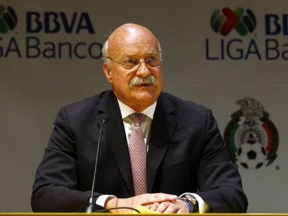 Bonilla, el presidente de la Liga MX.