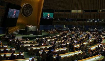 Sede de Naciones Unidas en Nueva York, Estados Unidos, el 27 de abril del 2015.