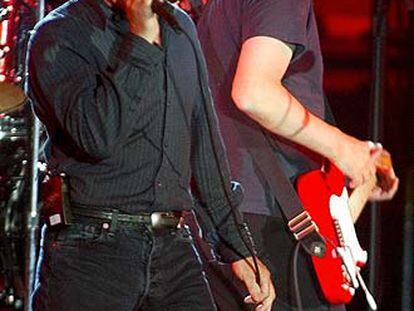 Roger Daltrey, a la izquierda, y Pete Townshend, en un concierto en 2002.