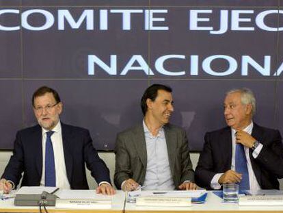 Mariano Rajoy ha presidido este lunes el Comité Ejecutivo del PP.