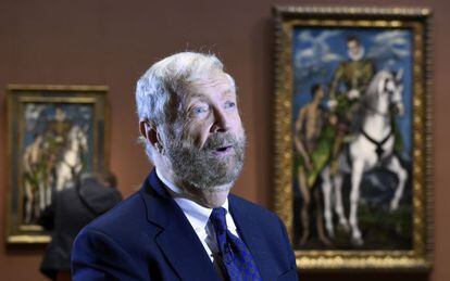 David A. Brown, curador de la muestra sobre El Greco en Washington.