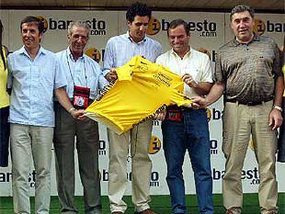 Delgado, Bahamontes, Indurain, Hinault y Merckx.