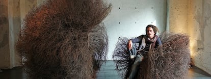 Retrato Nacho Carbonell en su silla Burst.