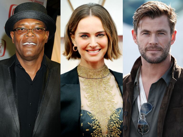 Samuel L. Jackson, Natalie Portman y Chris Hemsworth: tres famosos que han sido veganos y lo han dejado.