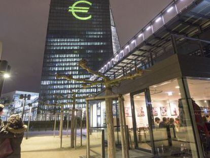 Sede del Banco Central Europeo (BCE), en Fr&aacute;ncfort.