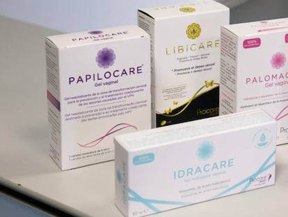 Parte de los productos que comercializa Procare Health.