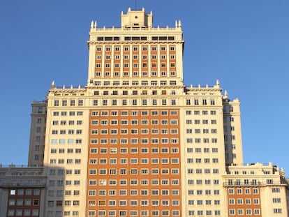 Edificio España de Madrid.