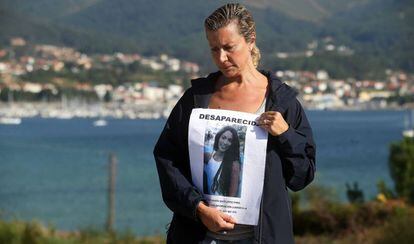La madre de Diana Quer, a los pocos días de su desparición.