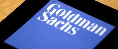 Un logotipo de Goldman Sachs.