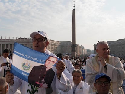 Canonizaciones celebradas en la plaza San Pedro en el Vaticano.