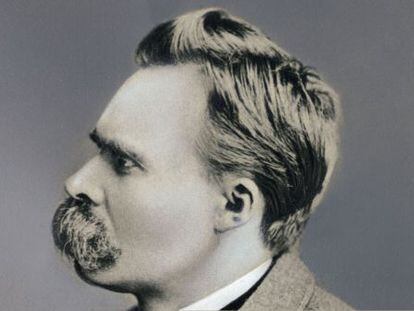El fil&ograve;sof Friedrich Nietzsche. 