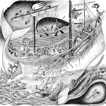 'Moby Dick', por Sergio García.