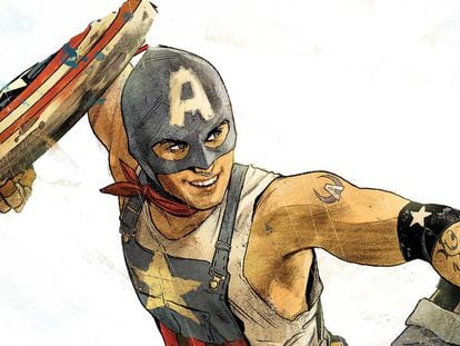 Aaron Fisher es el nuevo Capitán América en el nuevo cómic que Marvel publicará el próximo junio.