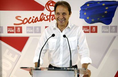 El portavoz de Fomento en el Congreso del PSOE, Juan Luis Gordo.