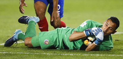 Navas en el partido frente a Estados Unidos.