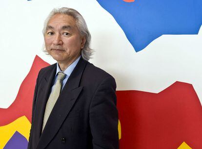 El físico Michio Kaku, en Barcelona.